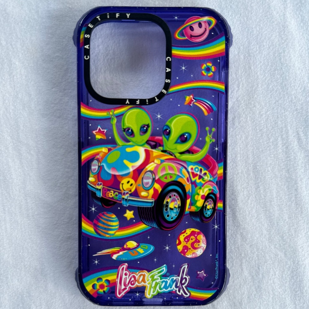 Lisa Frank iPhone 14 Pro case